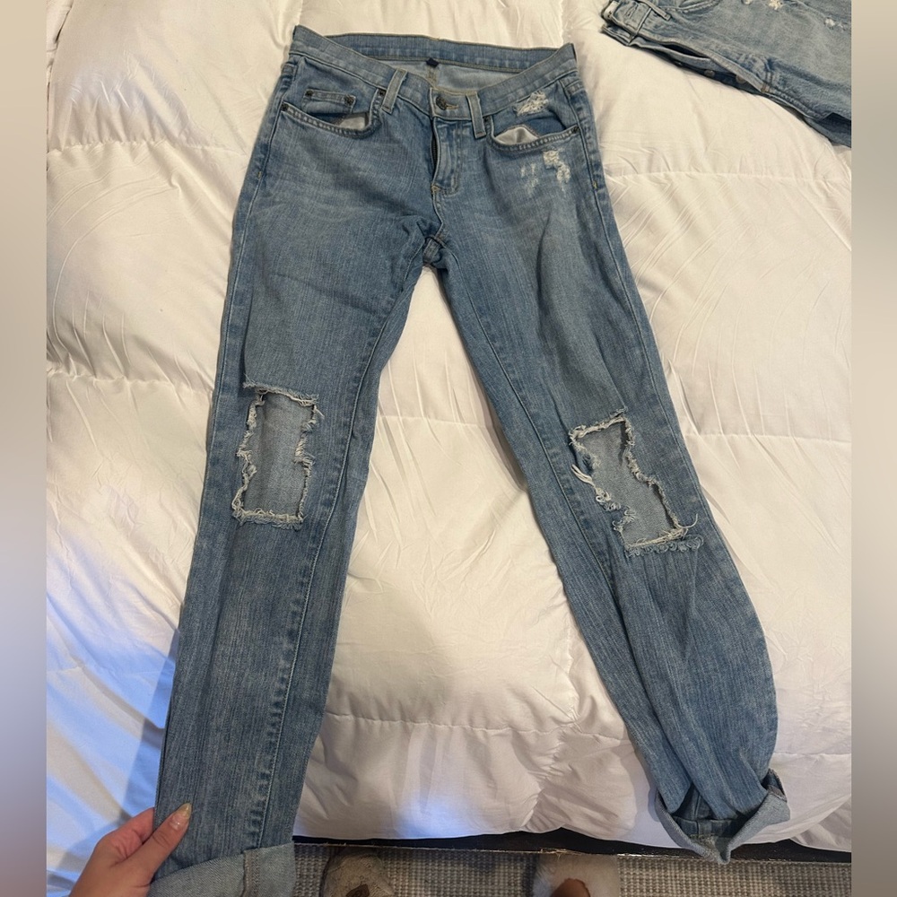 Carmar Denim Distressed Jeans